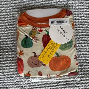 Little Sleepies Autumn Pumpkin Pajama Set